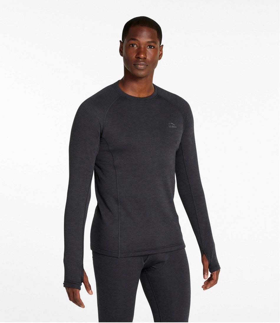 Men's L.L.Bean Midweight Base Layer Crew Top - Image 2