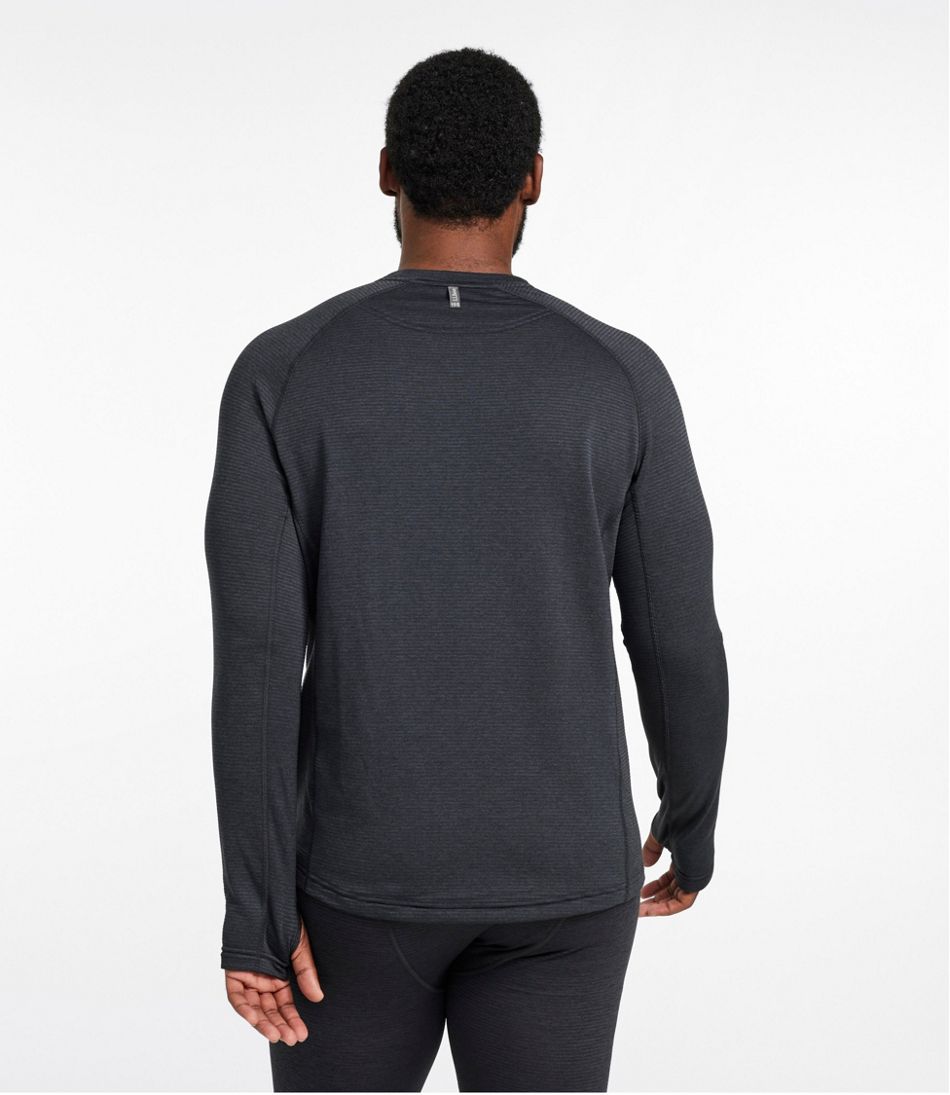 Men's L.L.Bean Midweight Base Layer Crew Top - Image 5