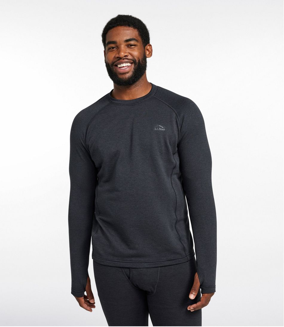 Men's L.L.Bean Midweight Base Layer Crew Top - Image 9