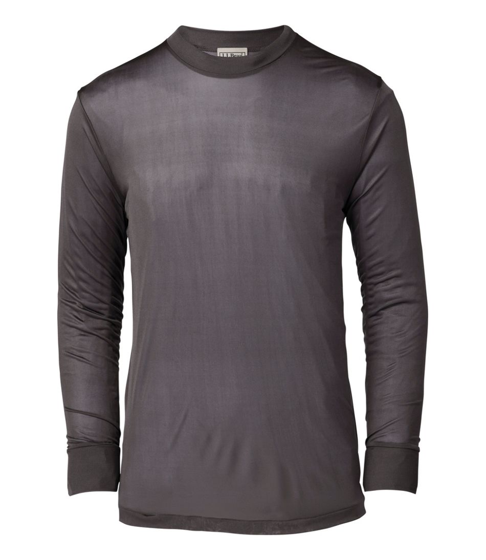 Men's Silk Underwear, Crewneck