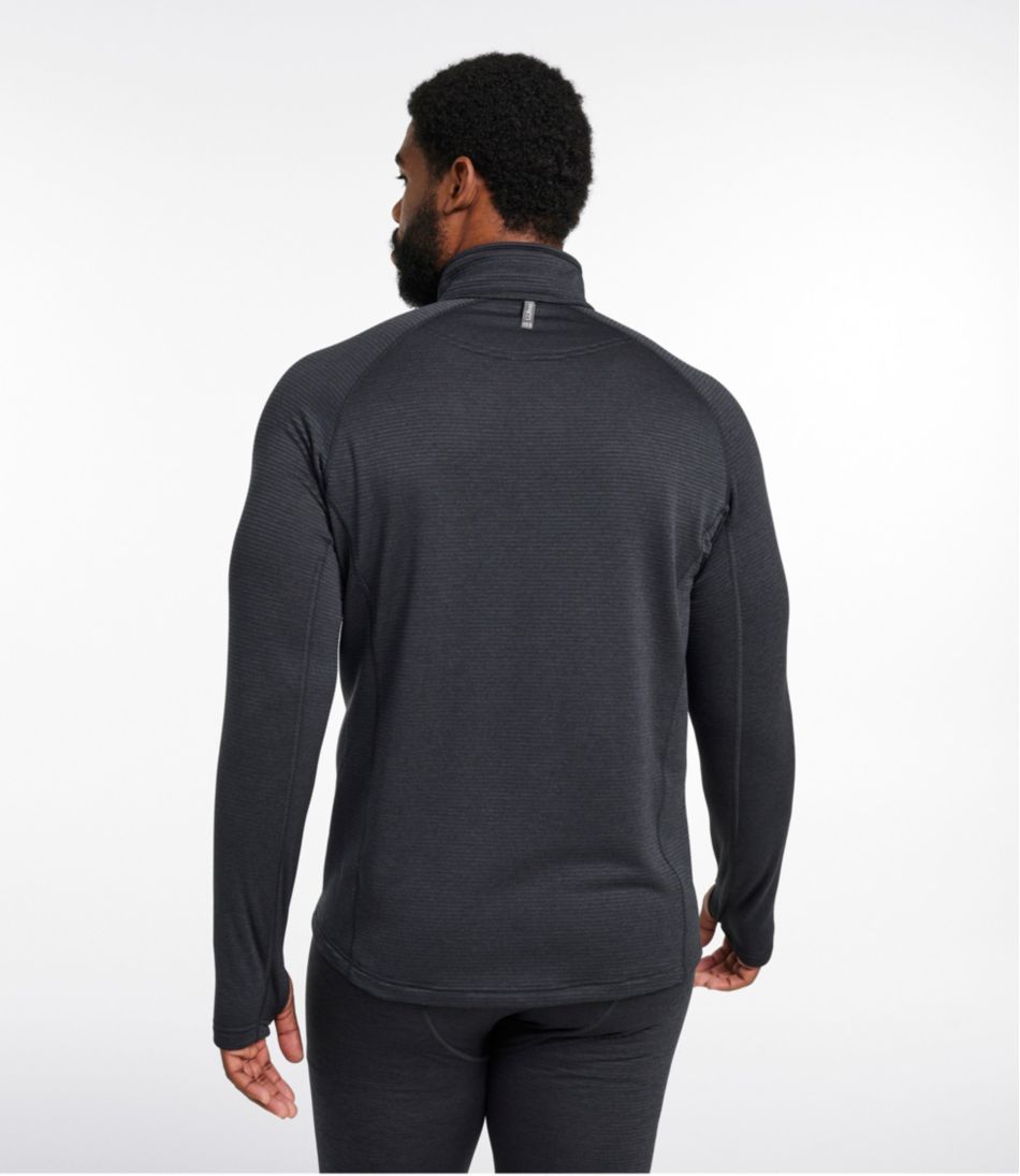 Men's L.L.Bean Midweight Base Layer Crew Top, 1/4 Zip - Image 5