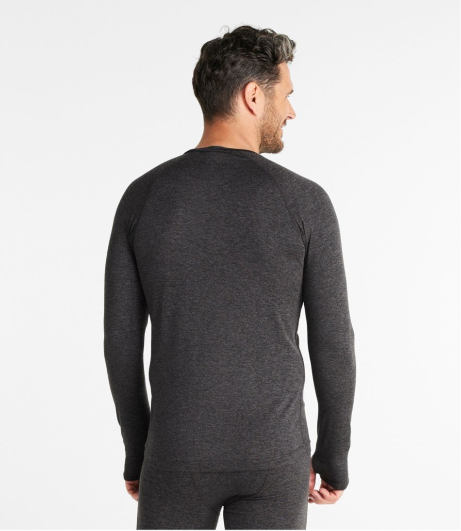 Men's L.L.Bean Simple Soft Base Layer, Crew - Image 3