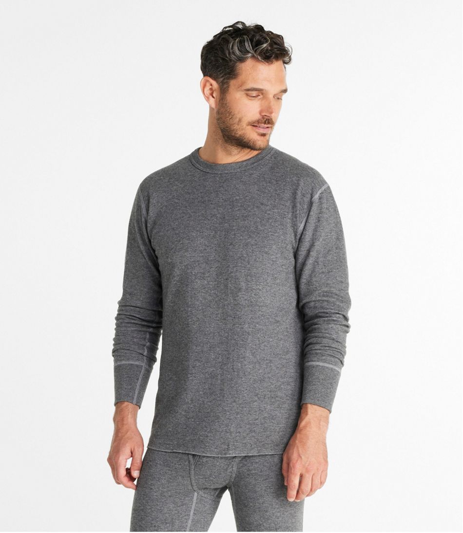 Men's Double-Layer Underwear, Crewneck - Image 2