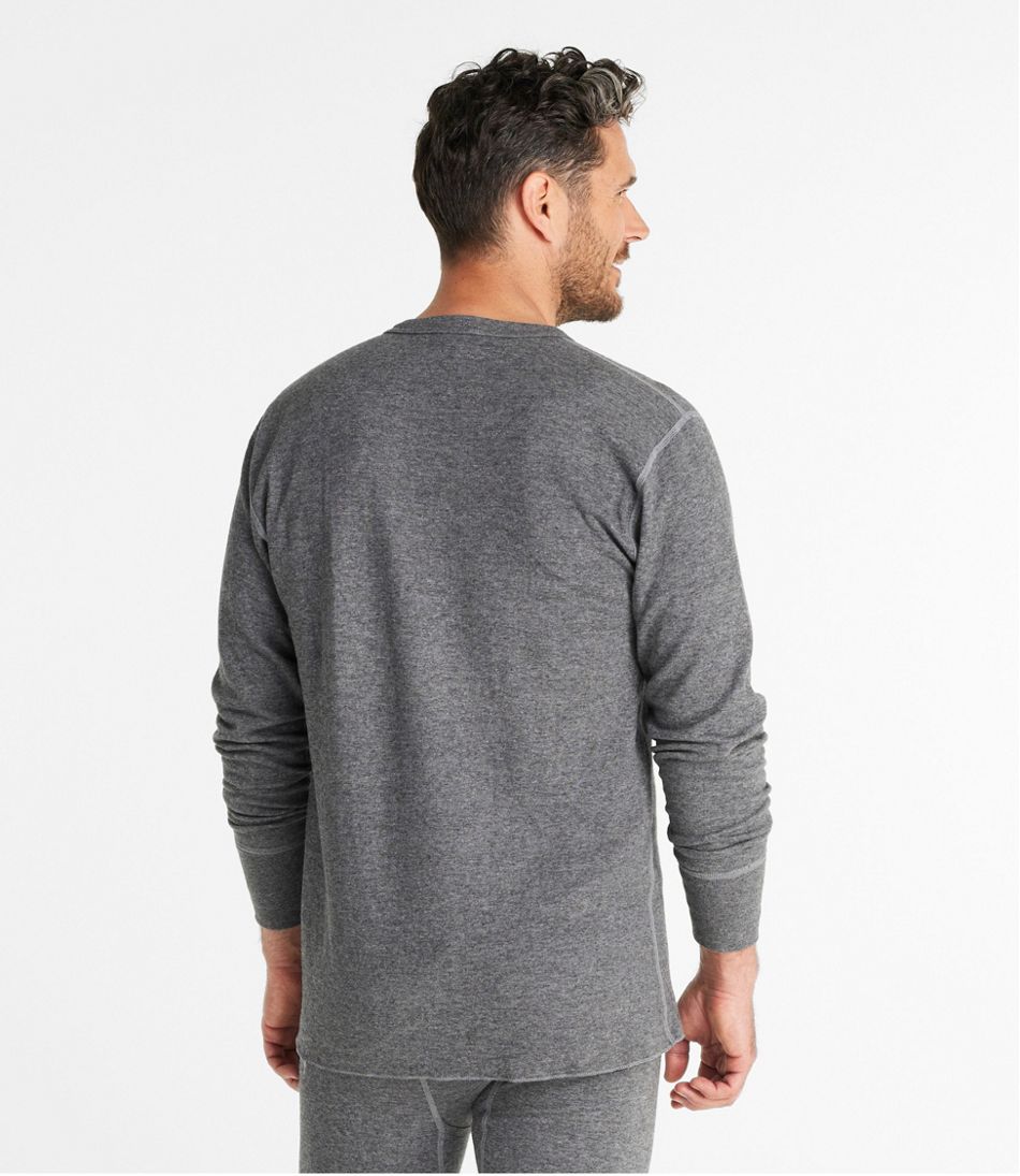 Men's Double-Layer Underwear, Crewneck - Image 3