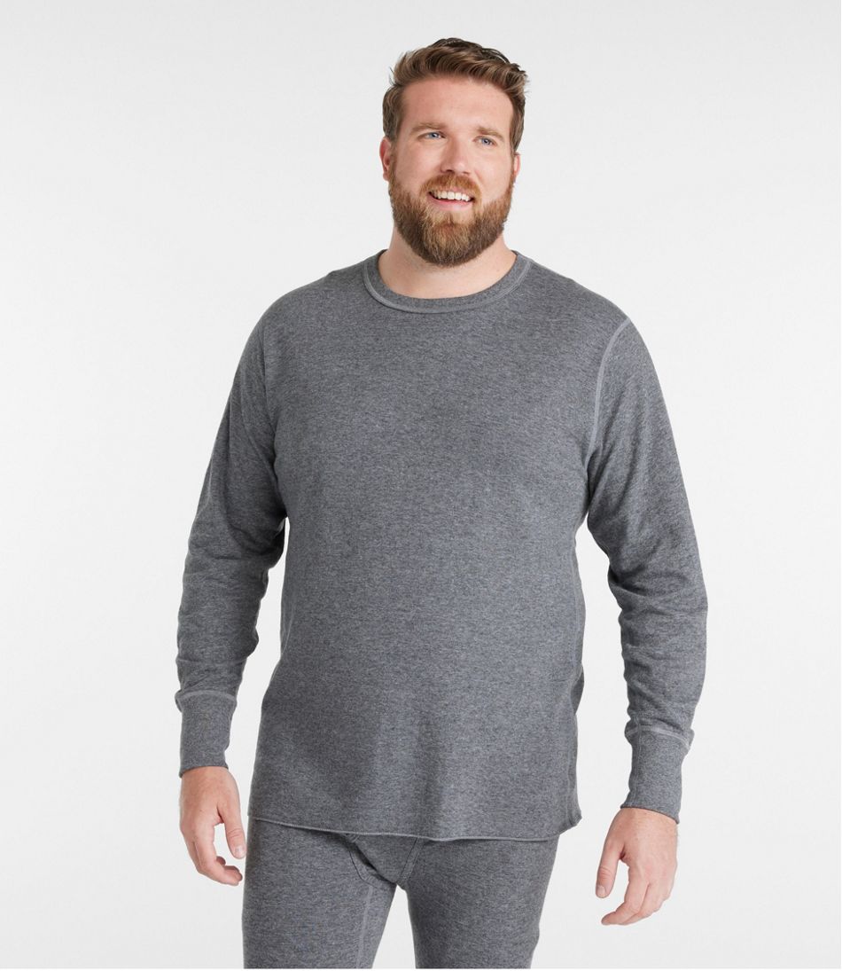 Men's Double-Layer Underwear, Crewneck - Image 4