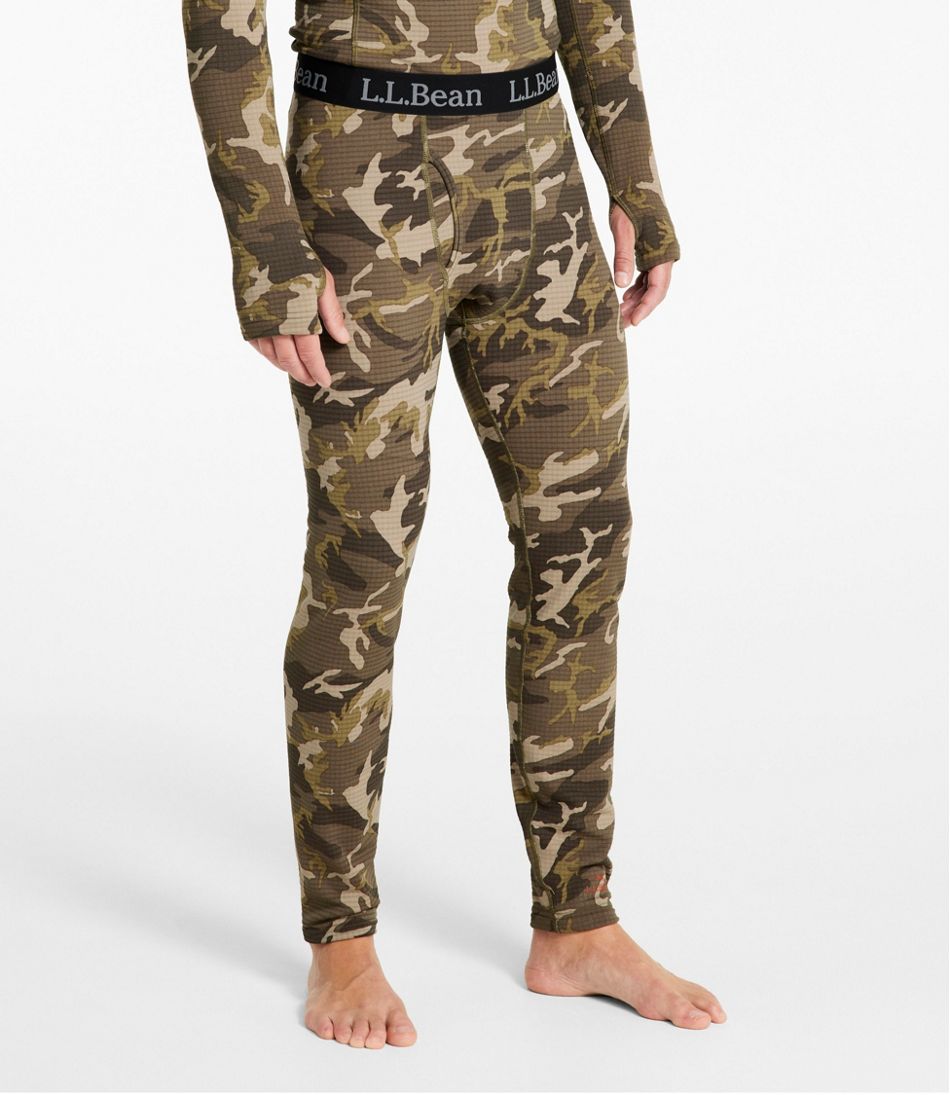 Men's L.L.Bean Heavyweight Base Layer Pant, Print - Image 2