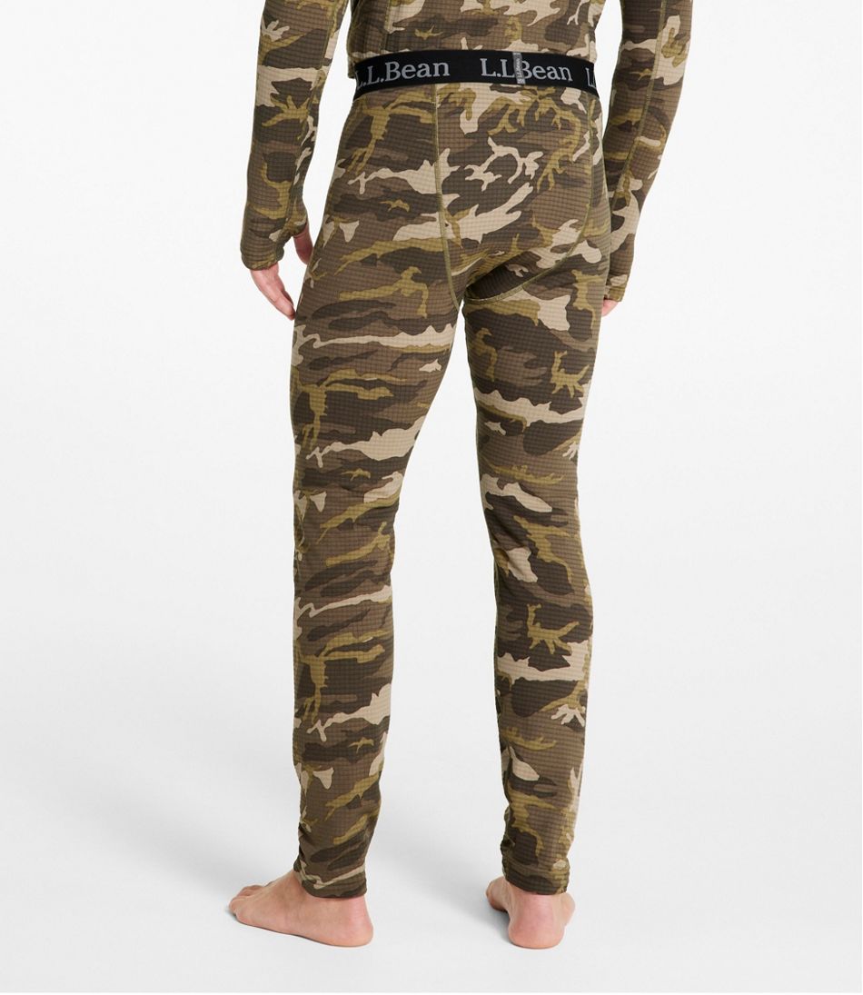 Men's L.L.Bean Heavyweight Base Layer Pant, Print - Image 3