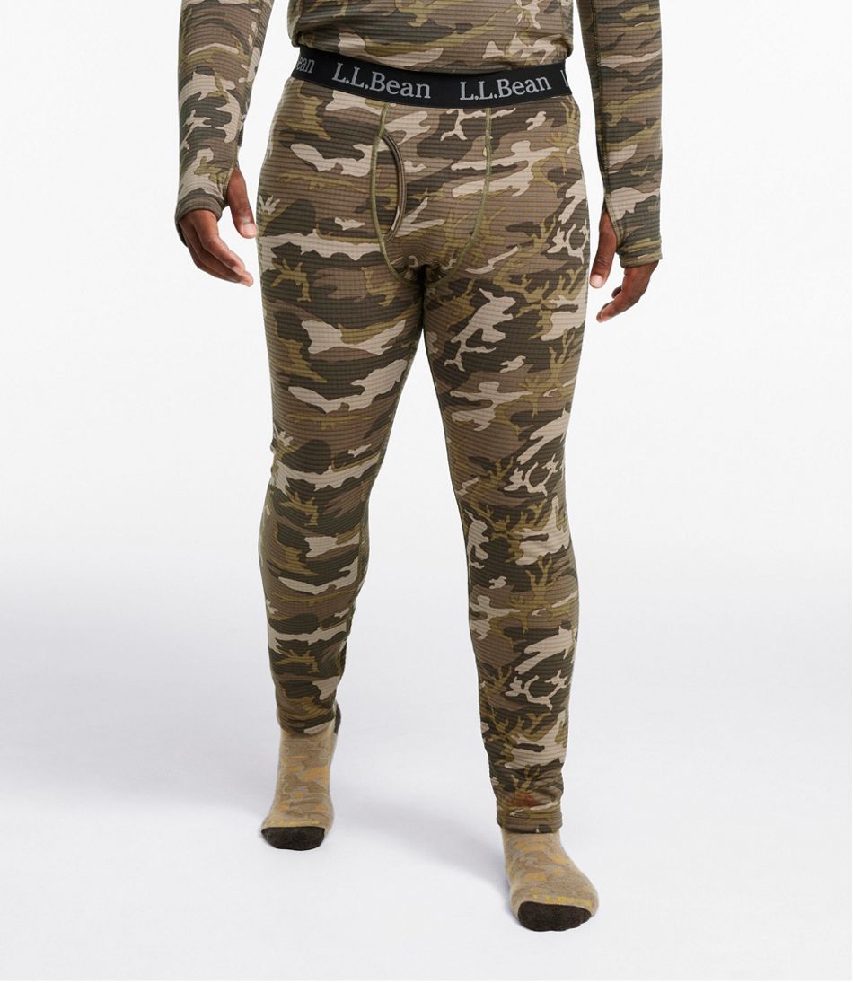 Men's L.L.Bean Heavyweight Base Layer Pant, Print - Image 4