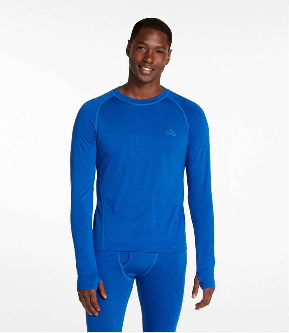 Men's Cresta Ultralight 150 Crew Top, Stripe - Image 2