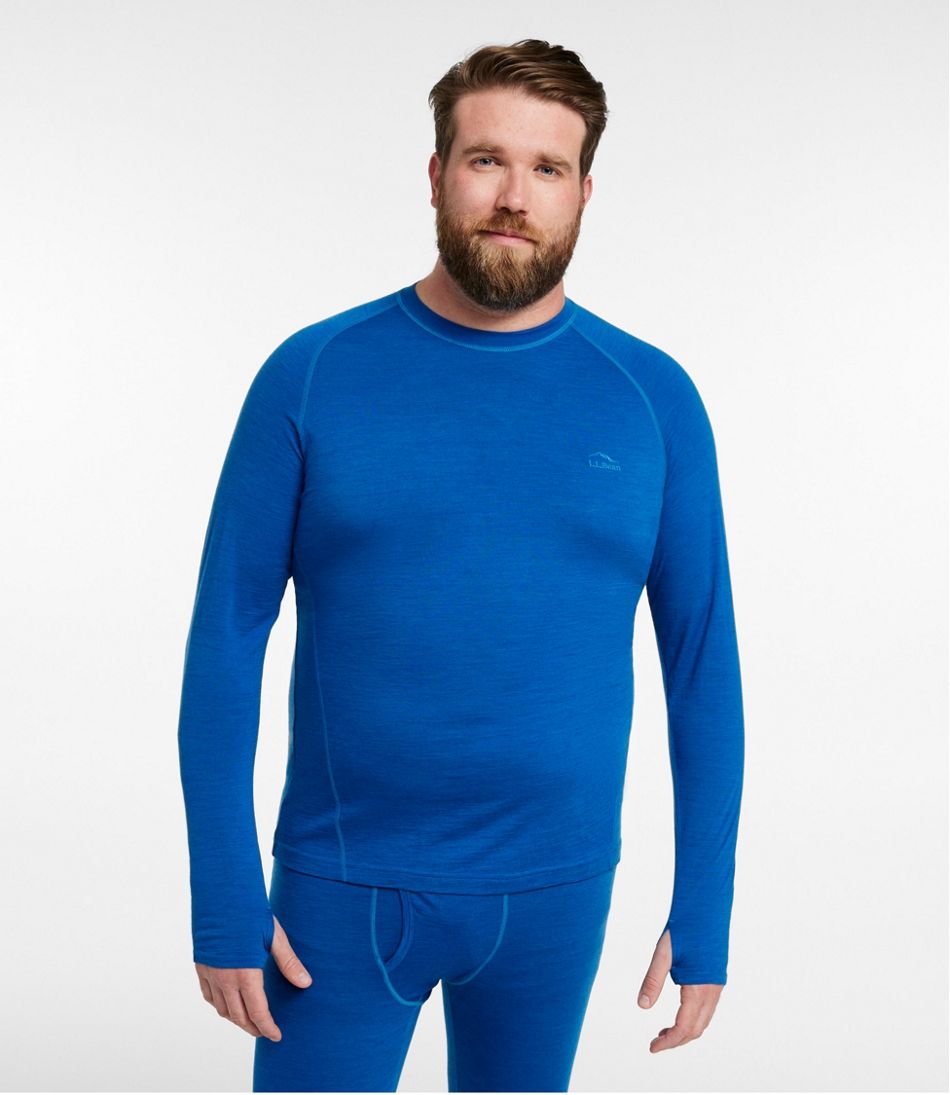 Men's Cresta Ultralight 150 Crew Top, Stripe - Image 4