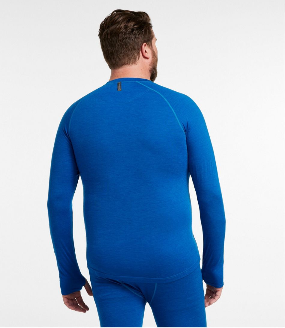 Men's Cresta Ultralight 150 Crew Top, Stripe - Image 5