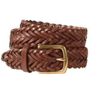 Men's Essential Braided Leather Belt