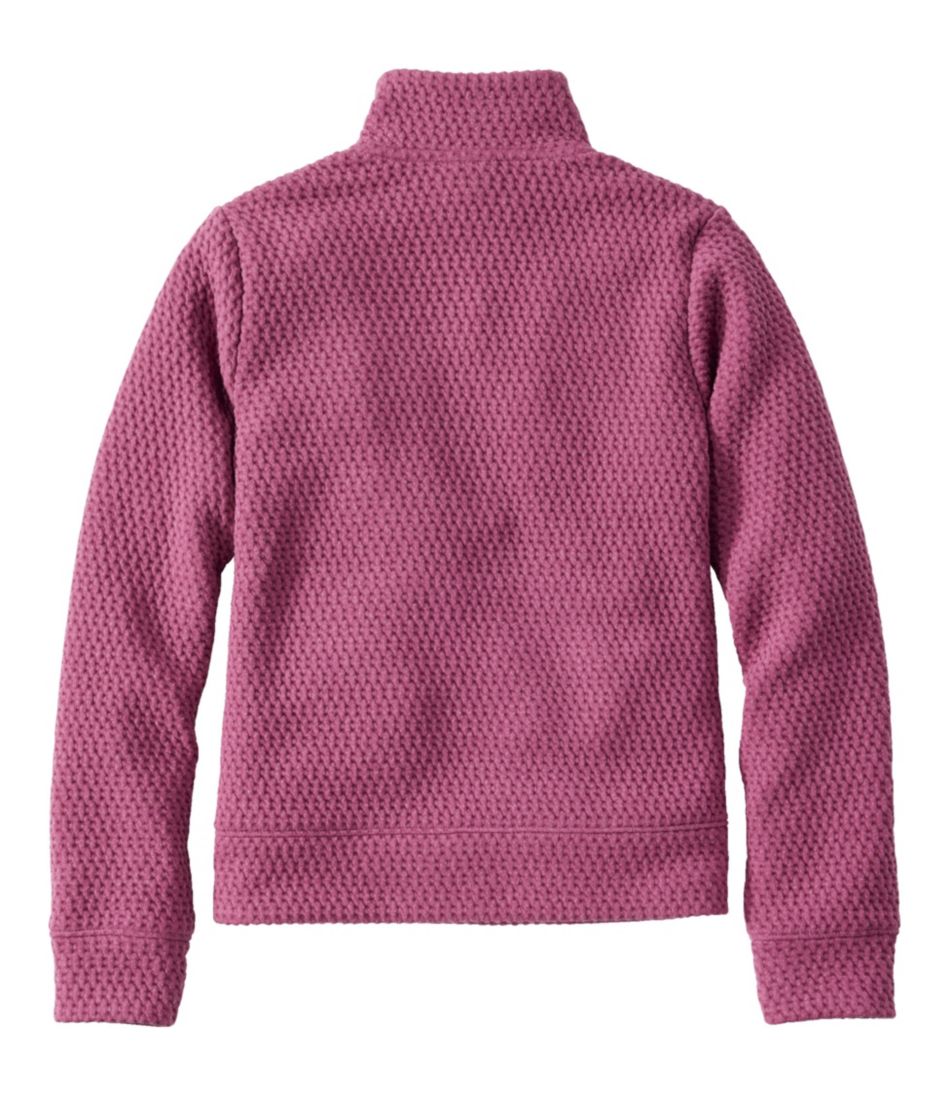 Kids' Ridgeknit Pullover, Glow-in-the-Dark Quarter-Zip - Image 4