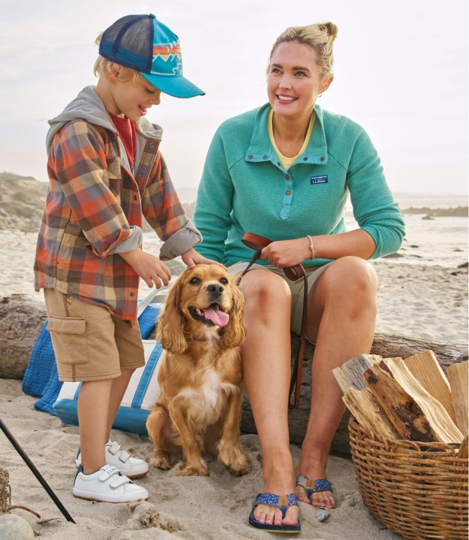 Kids' Fleece-Lined Flannel Shirt, Hooded Plaid - Image 7