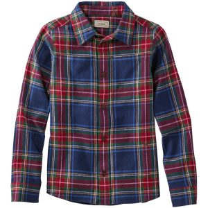 Kids' Scotch Plaid Flannel Shirt