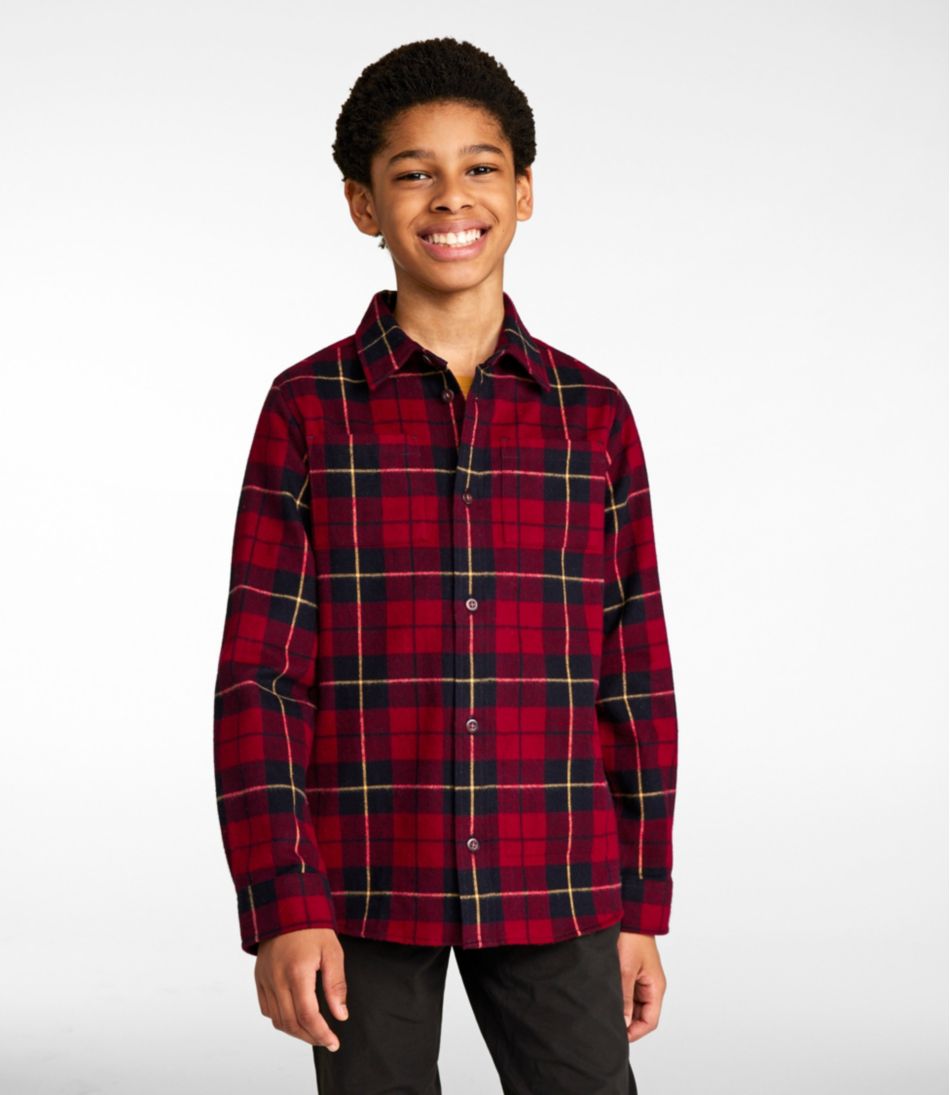 Kids' Scotch Plaid Flannel Shirt - Image 2