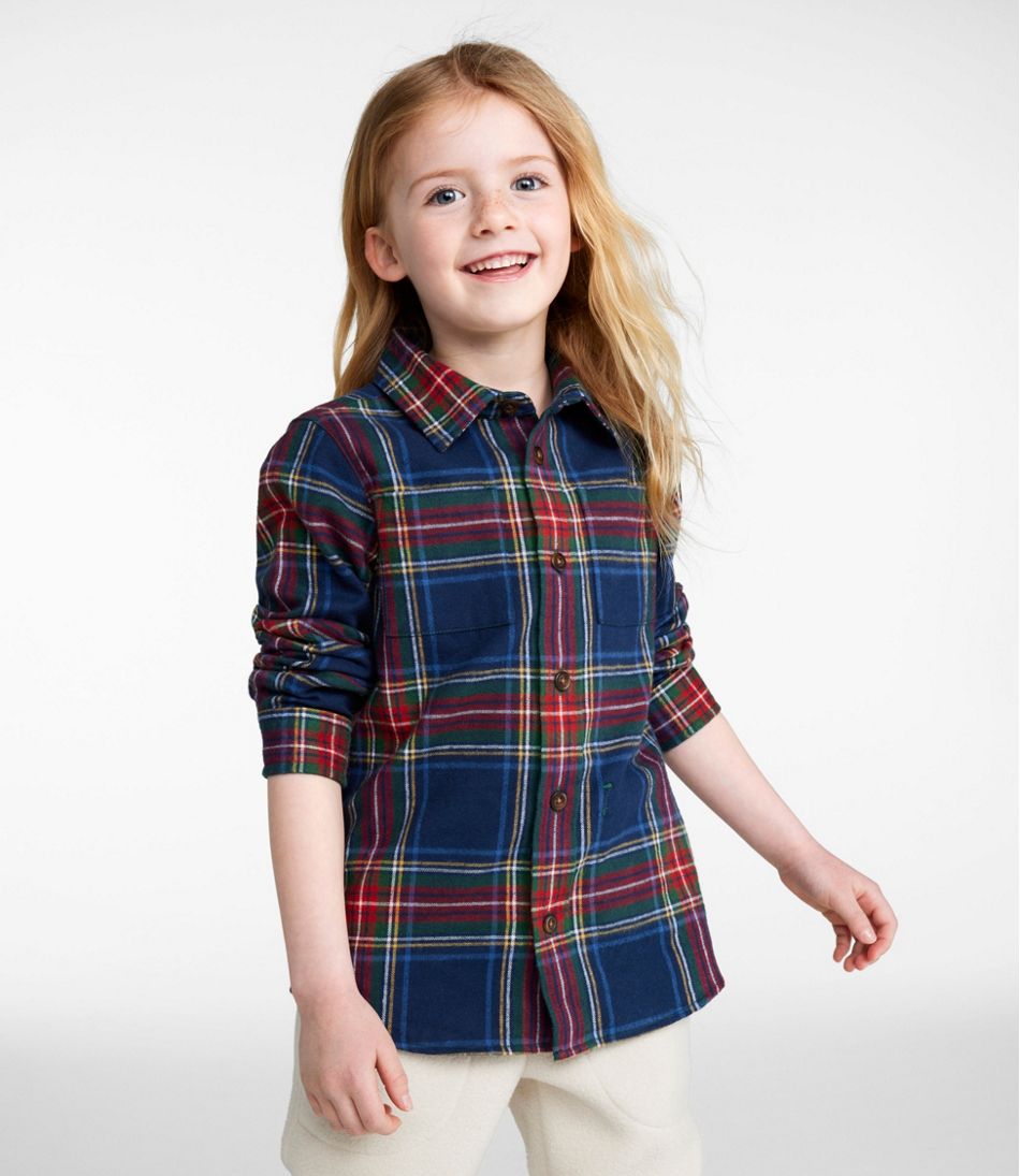 Kids' Scotch Plaid Flannel Shirt - Image 3