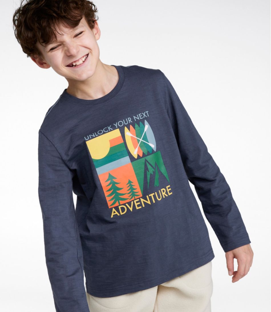 Kids' Graphic Tee, Long-Sleeve Glow-in-the-Dark - Image 3