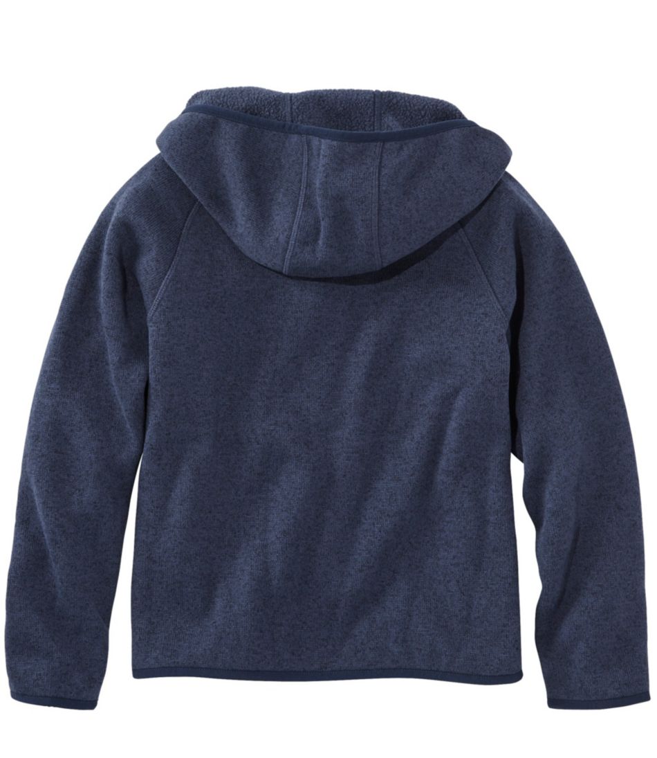 Kids' L.L.Bean Sweater Fleece, Hooded - Image 4