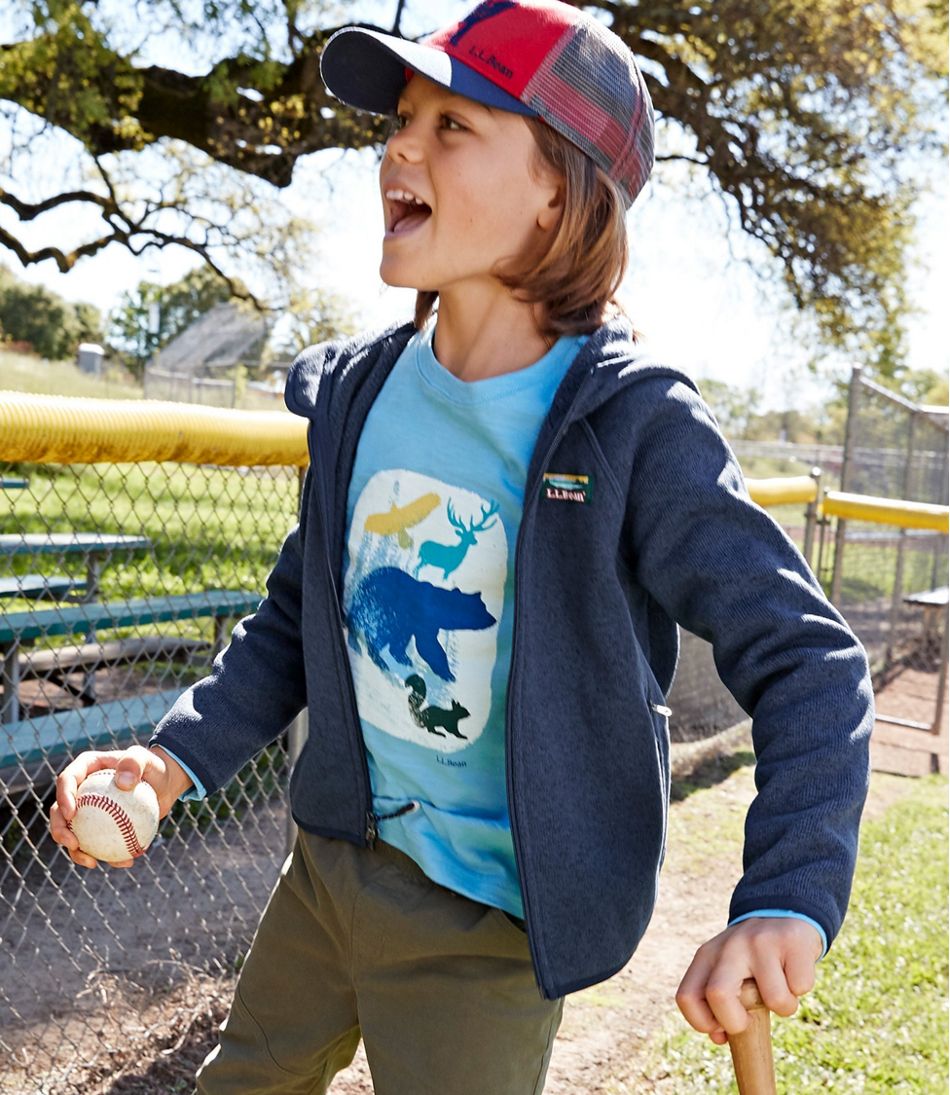Kids' L.L.Bean Sweater Fleece, Hooded - Image 7