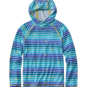 Kids' Everyday SunSmart? Hooded Tee, Long-Sleeve Stripe