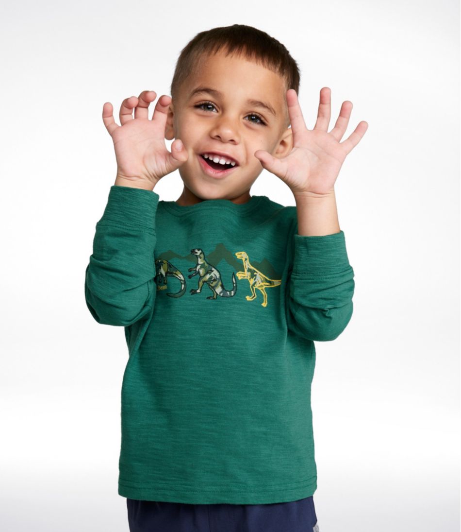 Infants' and Toddlers' Graphic Tee, Long-Sleeve Glow-in-the-Dark - Image 2