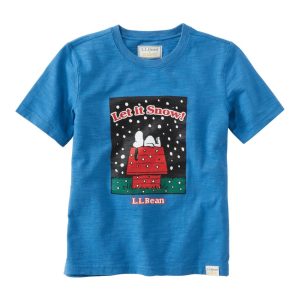 Kids' L.L.Bean x Peanuts Short-Sleeve Tee