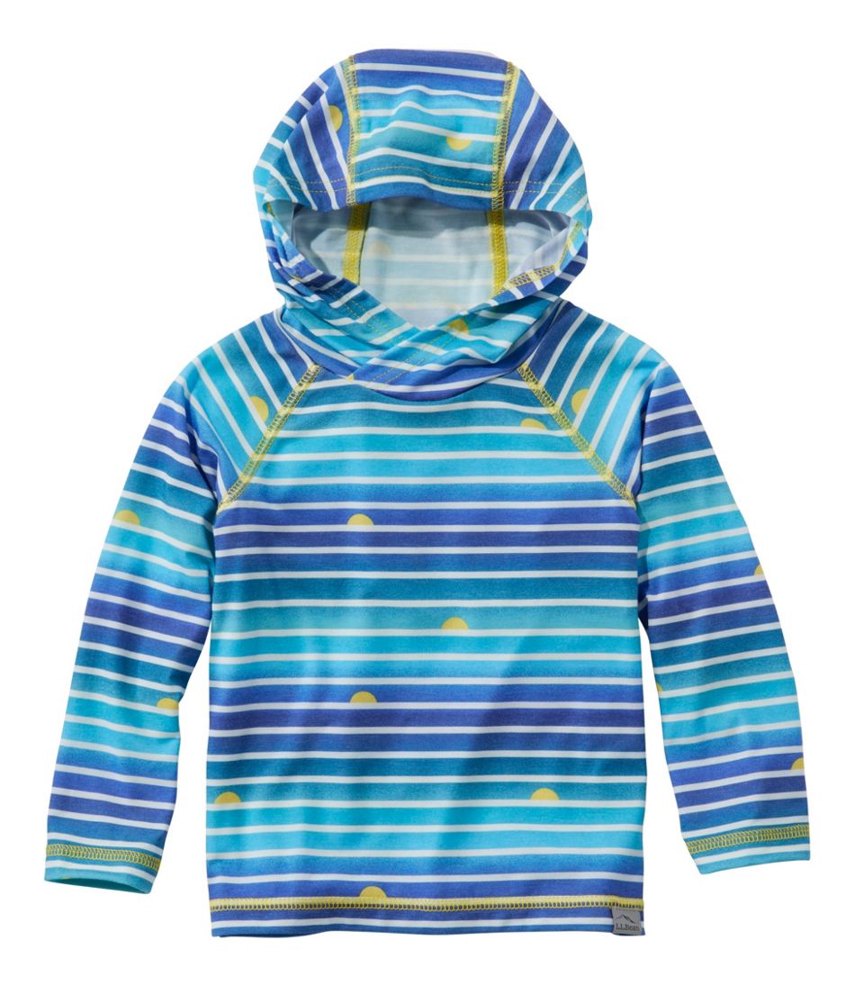 Toddlers' Everyday SunSmart? Hooded Tee, Long-Sleeve Stripe