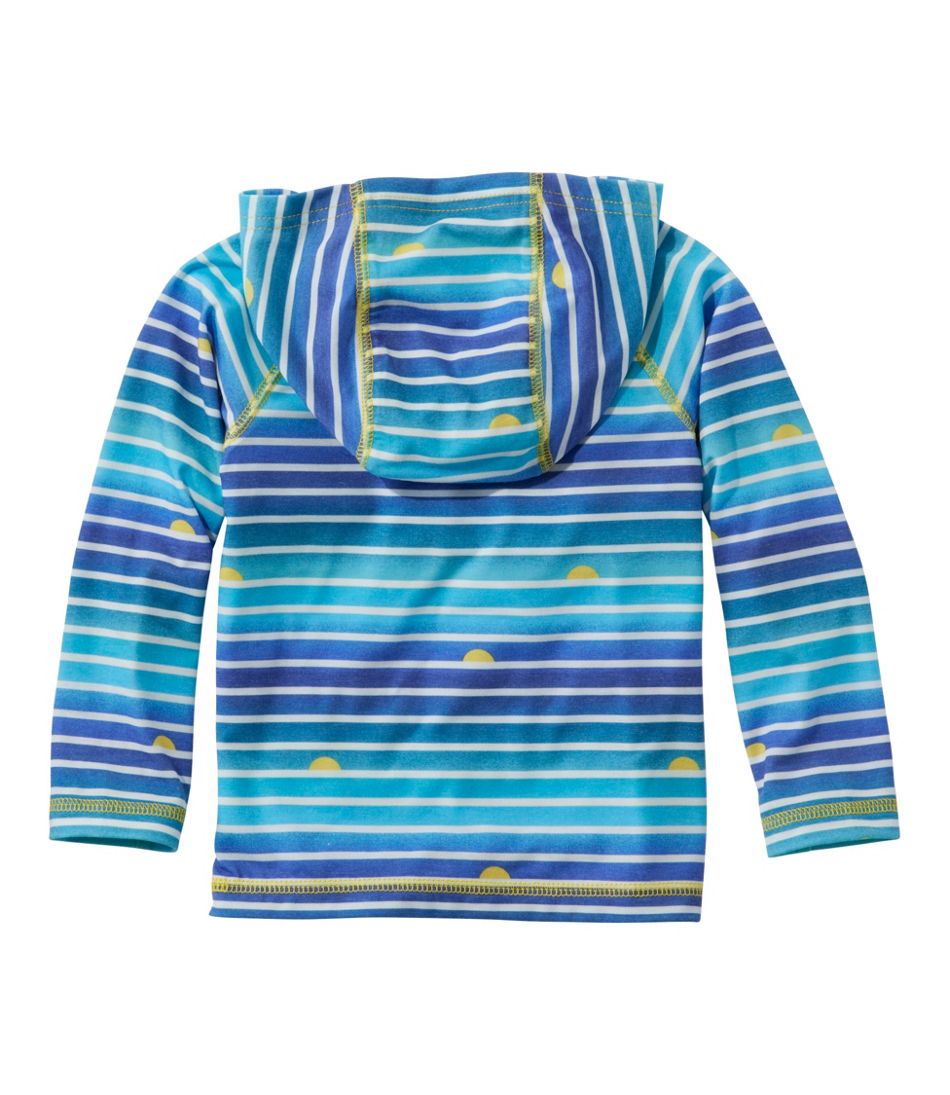Toddlers' Everyday SunSmart? Hooded Tee, Long-Sleeve Stripe - Image 3