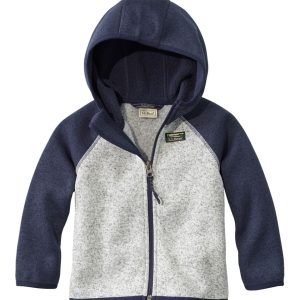 Infants' and Toddlers' L.L.Bean Sweater Fleece, Hooded Colorblock