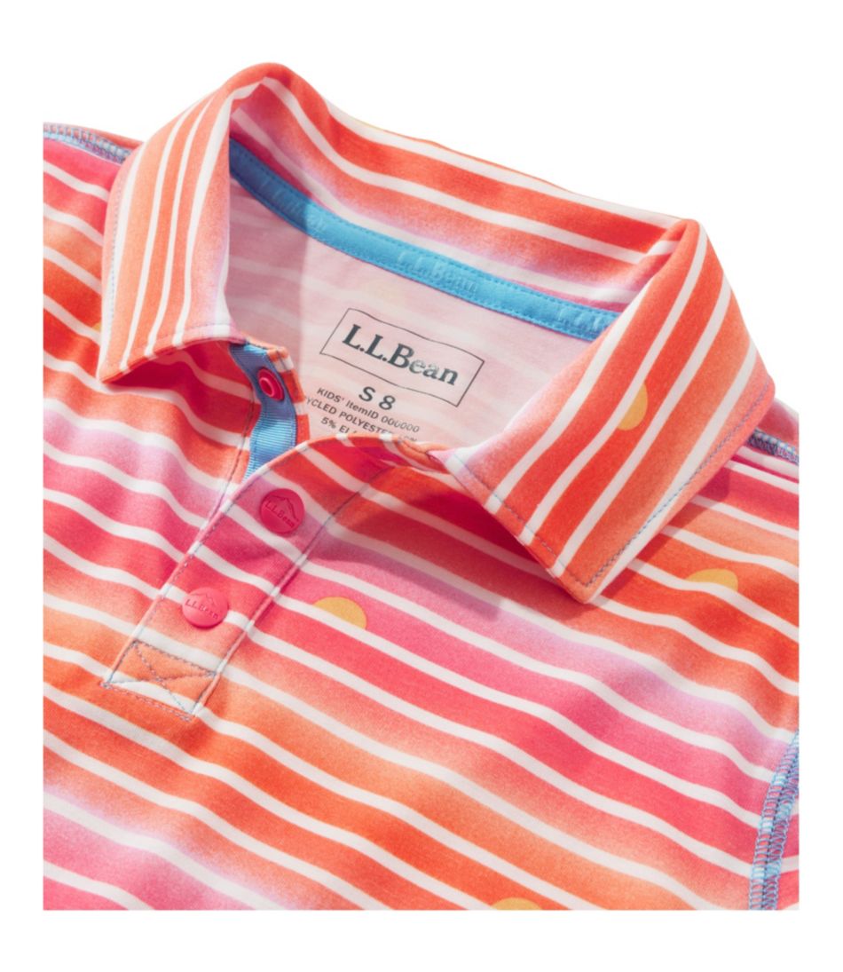 Kids' Everyday SunSmart? Polo, Print - Image 5