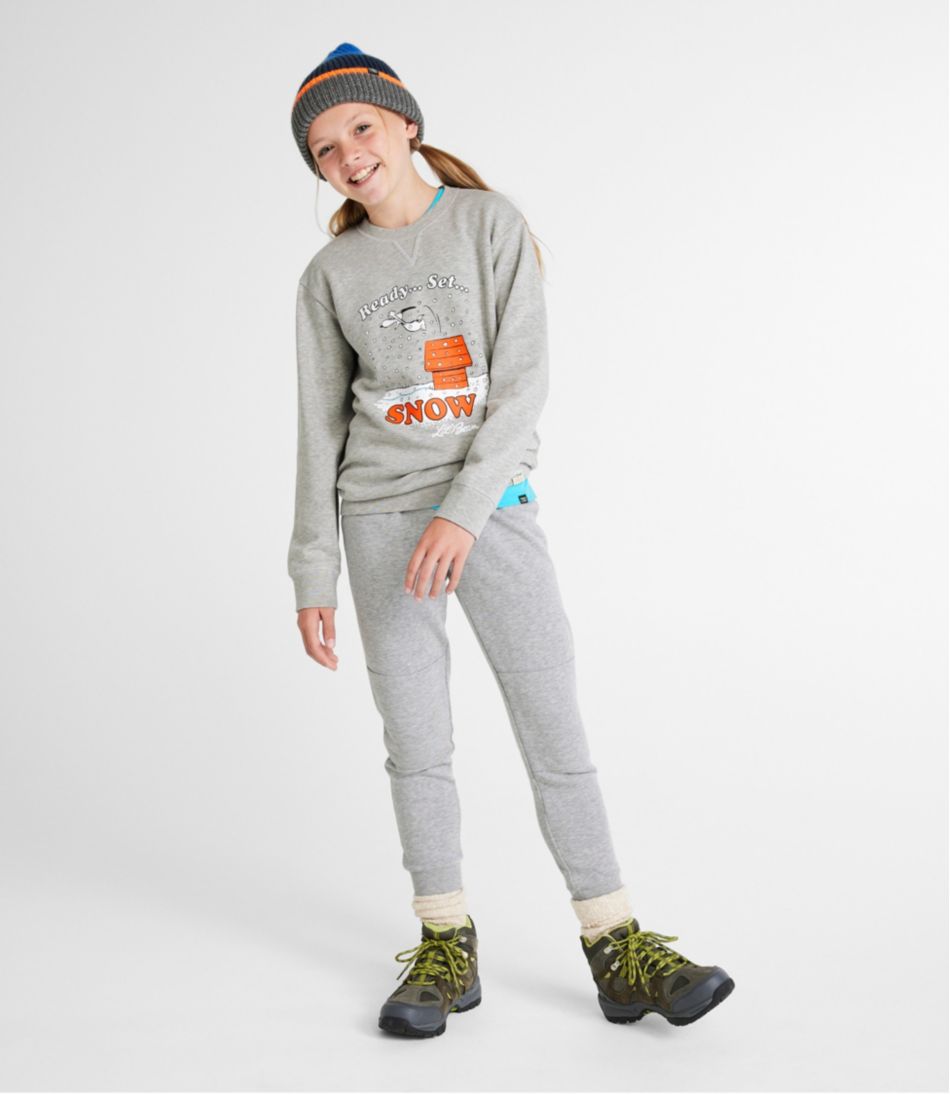 Kids' L.L.Bean x Peanuts Crew Sweatshirt - Image 2