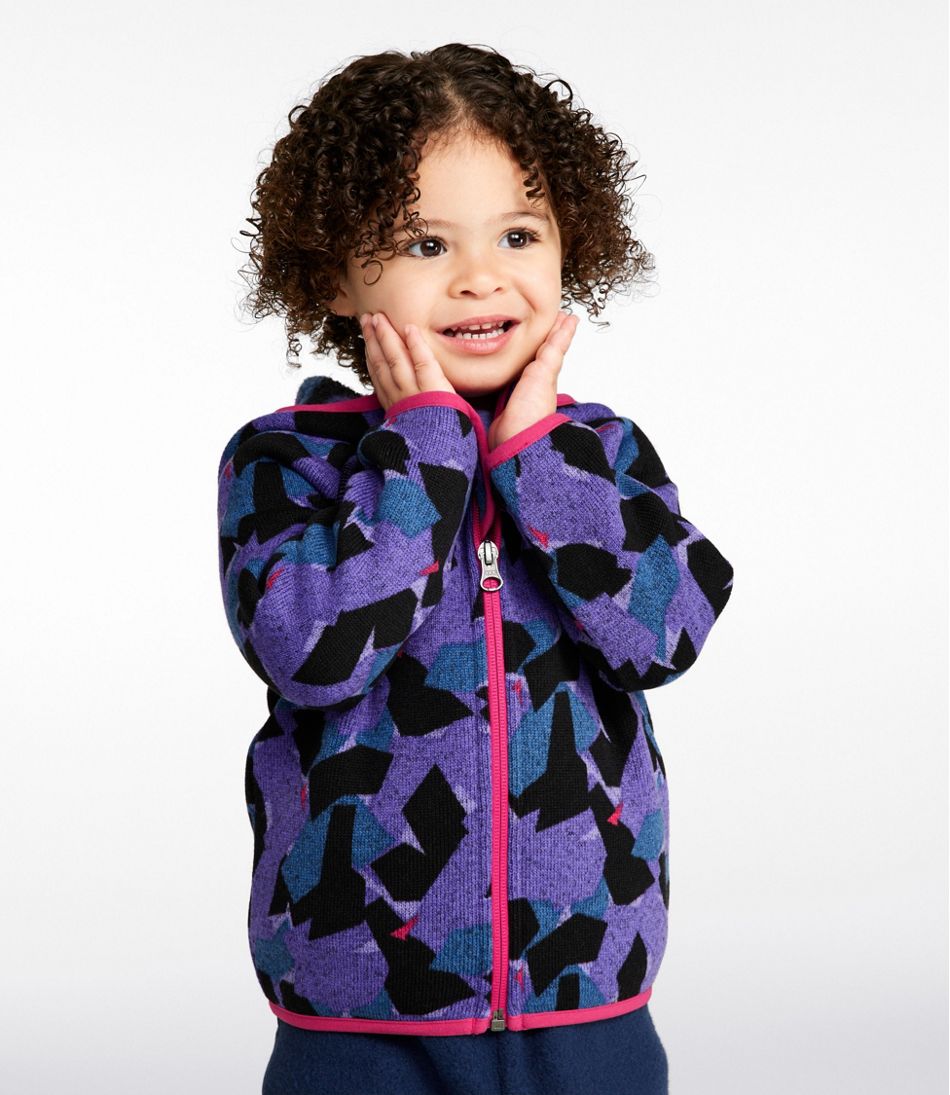 Infants' and Toddlers' L.L.Bean Sweater Fleece, Full-Zip Print - Image 2
