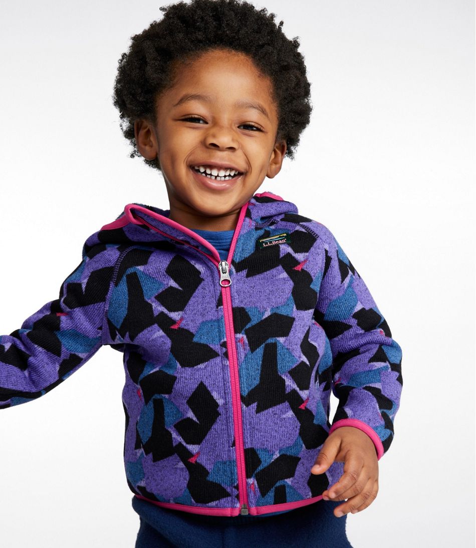Infants' and Toddlers' L.L.Bean Sweater Fleece, Full-Zip Print - Image 3