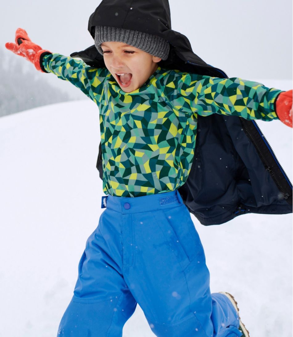 Kids' Wicked Warm Midweight Long Underwear, Top Print - Image 6