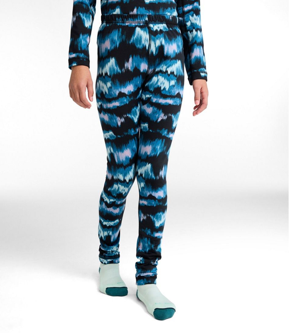 Kids' Wicked Warm Long Underwear, Expedition-Weight Print Pants - Image 2
