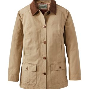 Women's Adirondack Barn Coat, Flannel-Lined