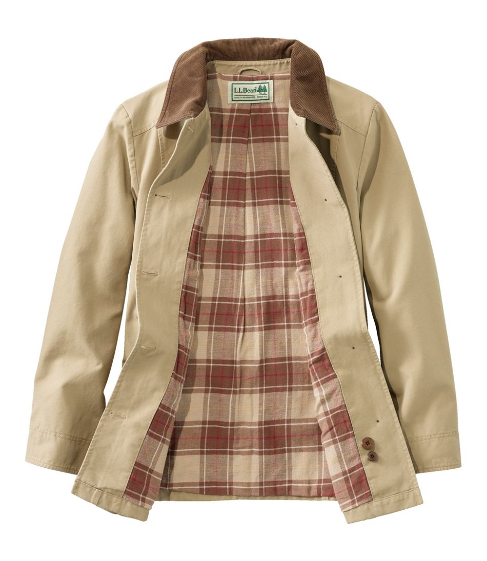 Women's Adirondack Barn Coat, Flannel-Lined - Image 4