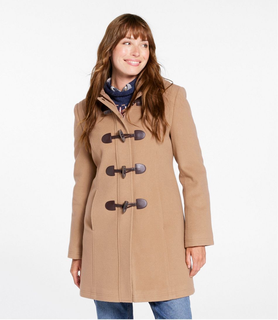 Women's Classic Lambswool Duffel Coat - Image 2