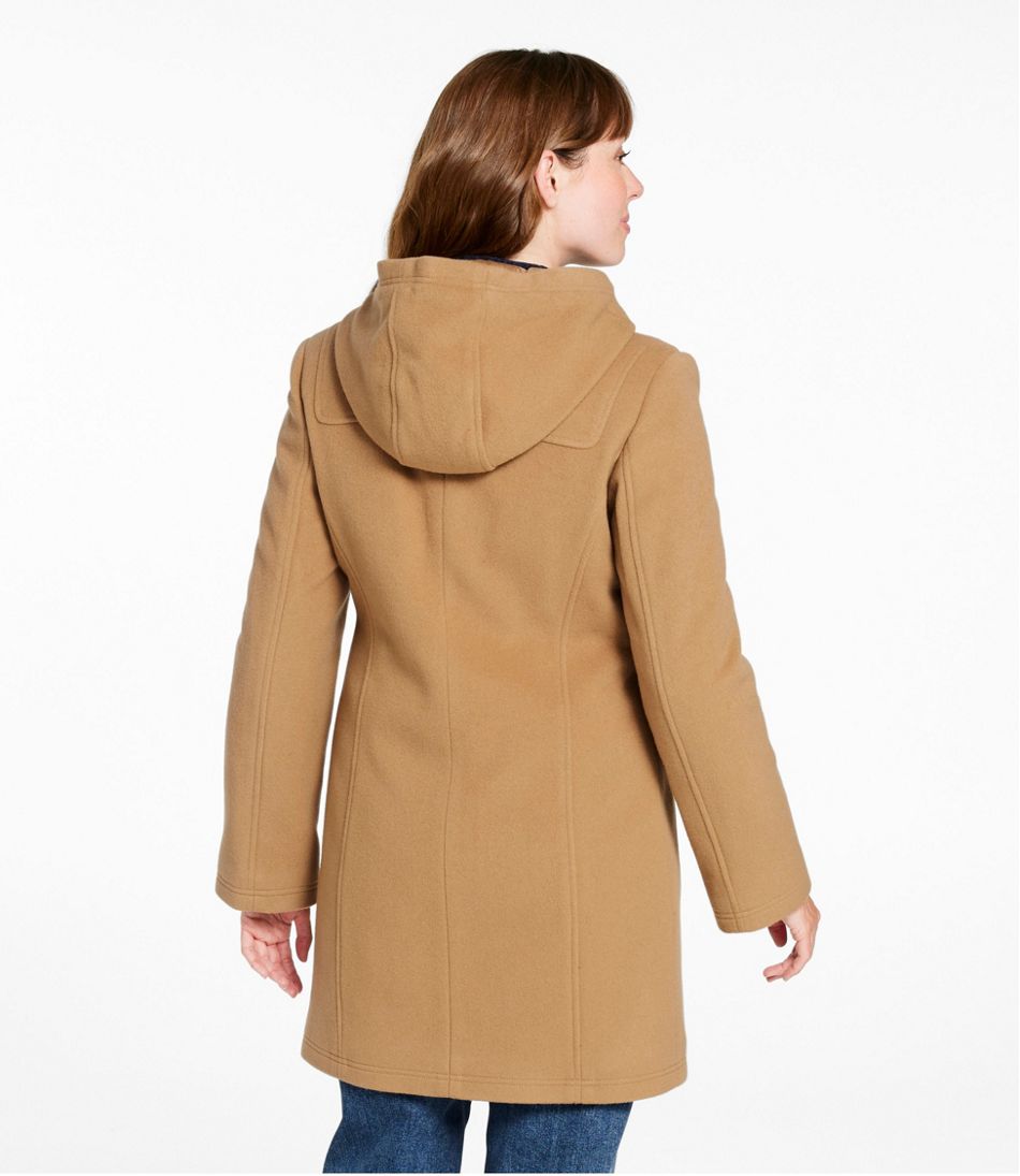 Women's Classic Lambswool Duffel Coat - Image 3