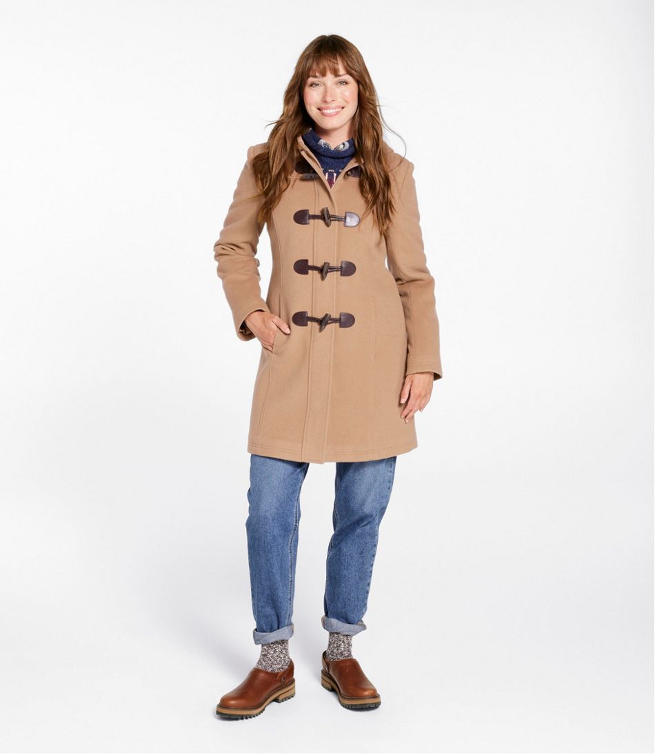 Women's Classic Lambswool Duffel Coat - Image 4