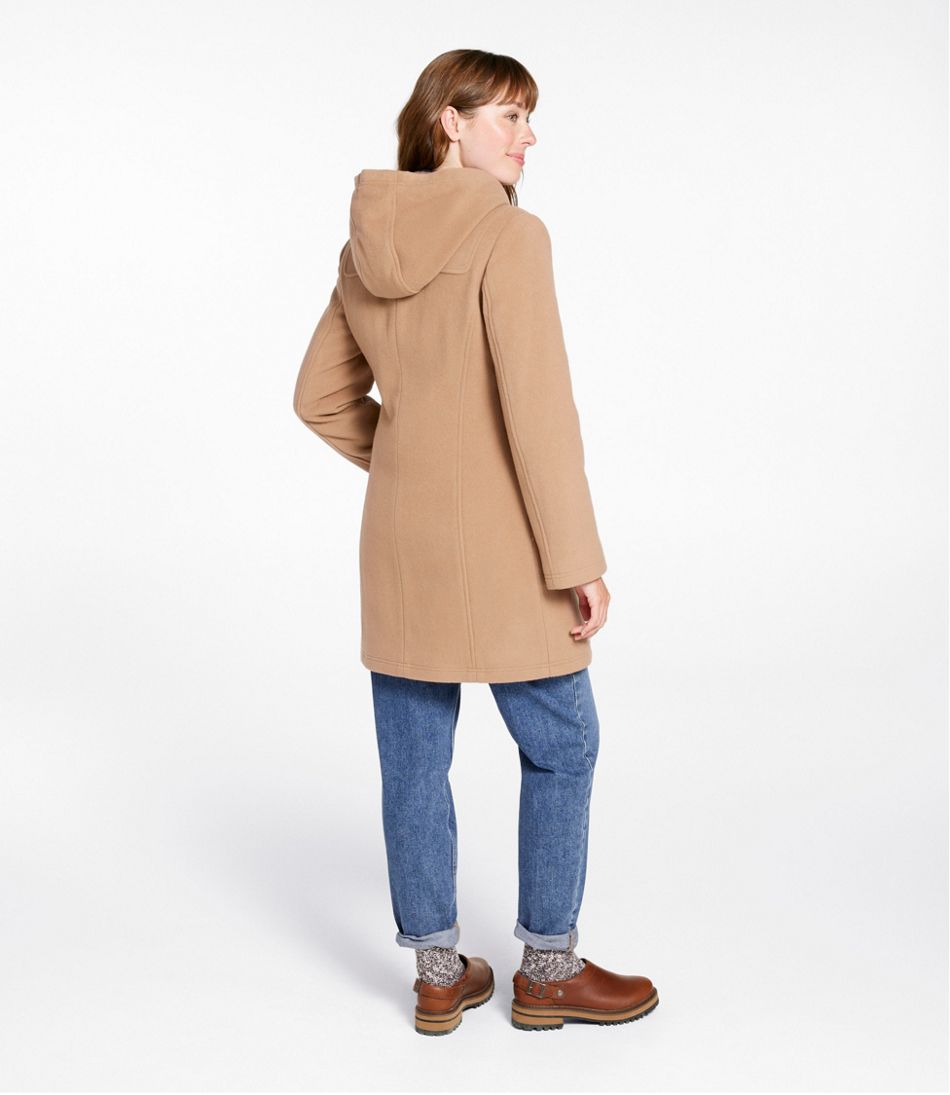 Women's Classic Lambswool Duffel Coat - Image 5