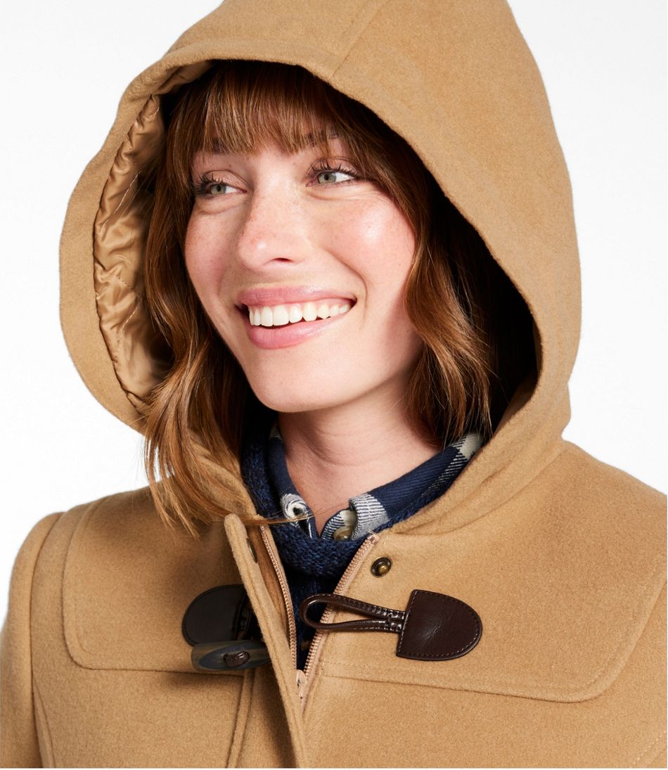 Women's Classic Lambswool Duffel Coat - Image 6