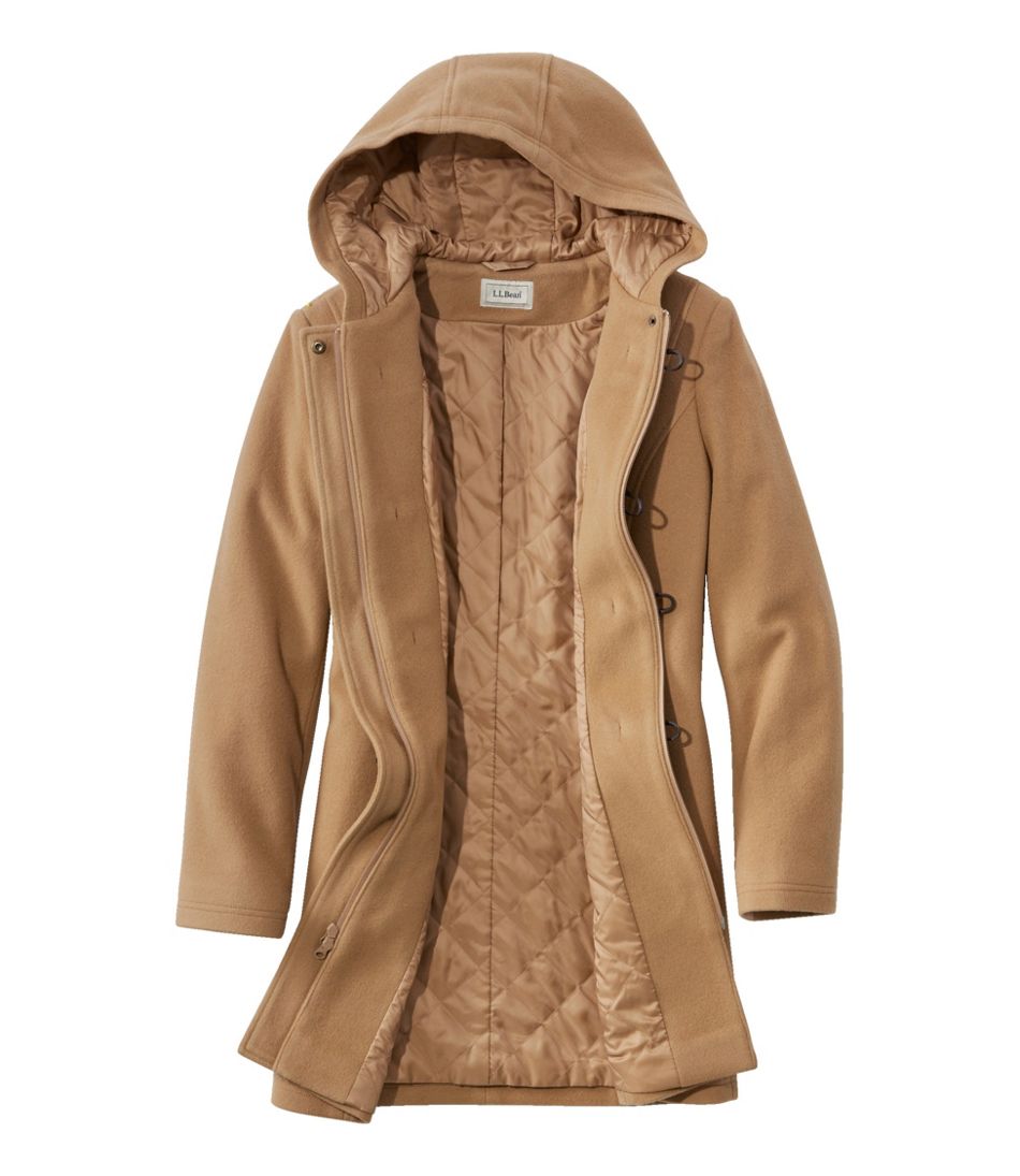 Women's Classic Lambswool Duffel Coat - Image 7