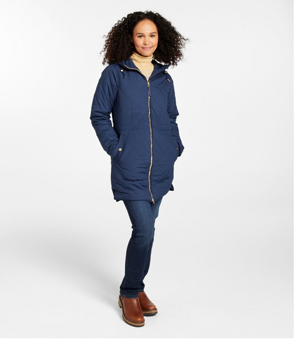 Women's Bean's Cozy Quilted Coat - Image 4