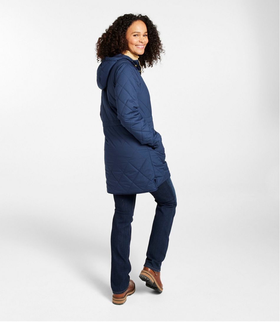 Women's Bean's Cozy Quilted Coat - Image 5