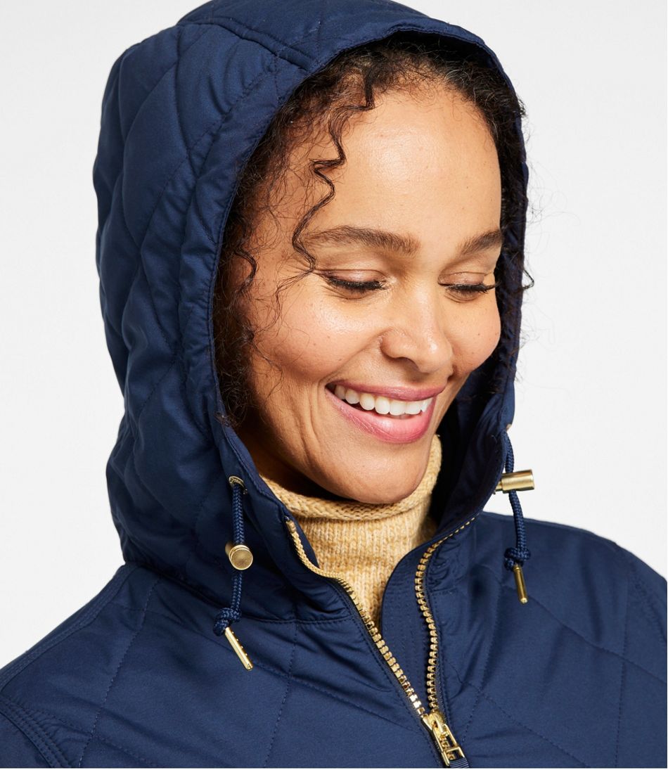 Women's Bean's Cozy Quilted Coat - Image 6