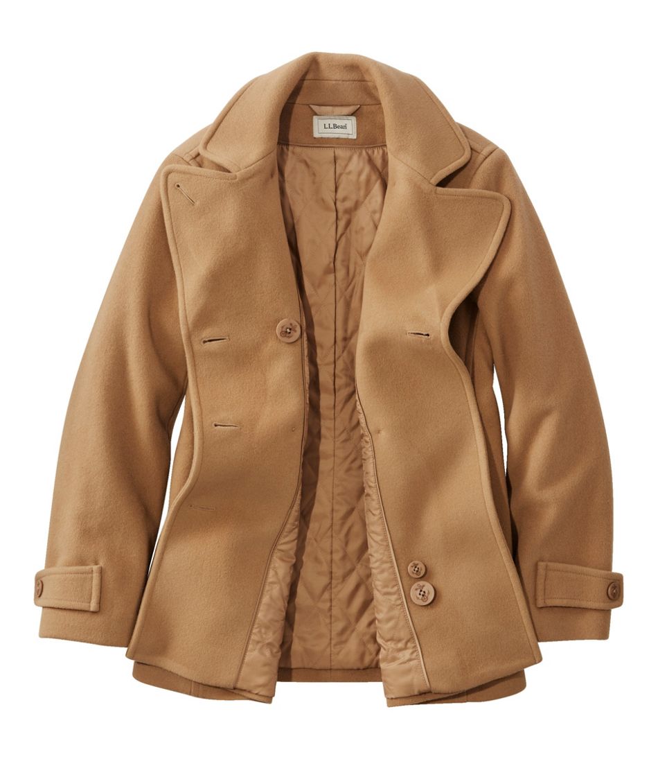 Women's Classic Lambswool Peacoat - Image 6