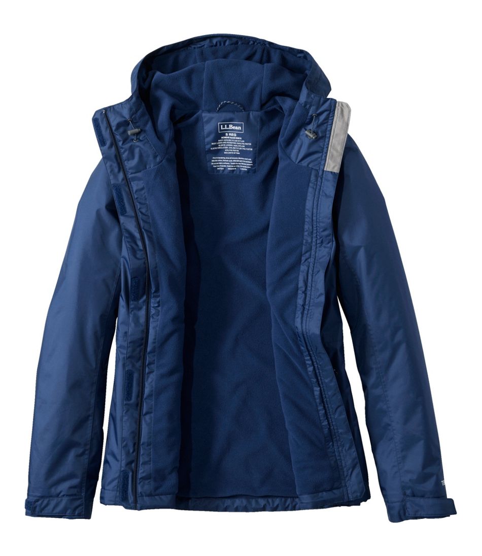 Women's Trail Model Rain Jacket, Fleece-Lined - Image 7