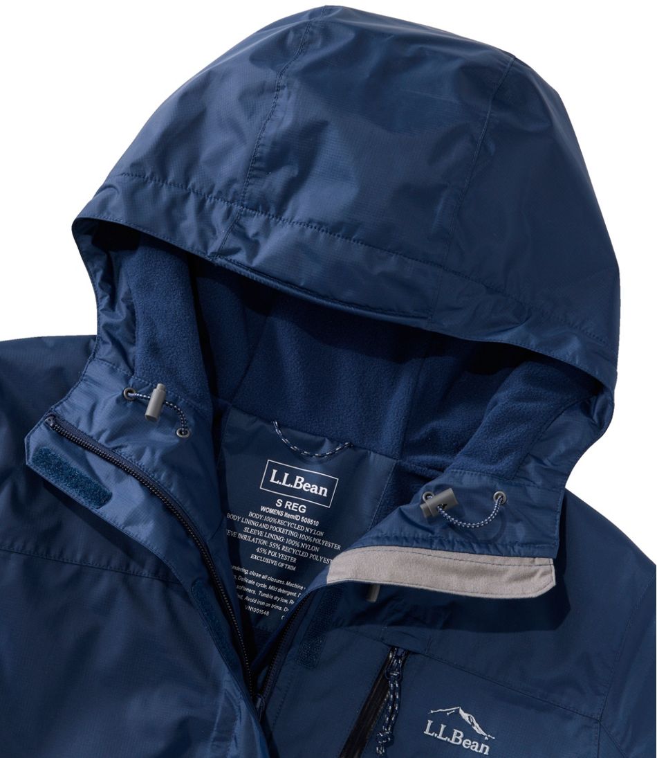 Women's Trail Model Rain Jacket, Fleece-Lined - Image 9